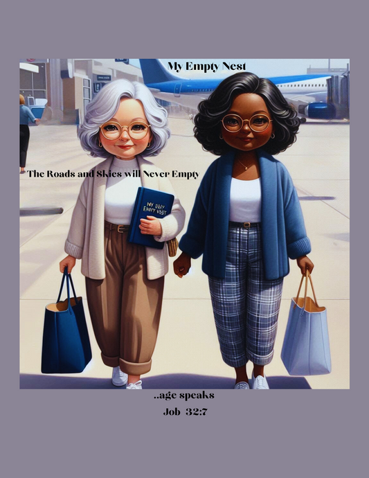 "My Empty Nest , But I am Not Empty" Notecard